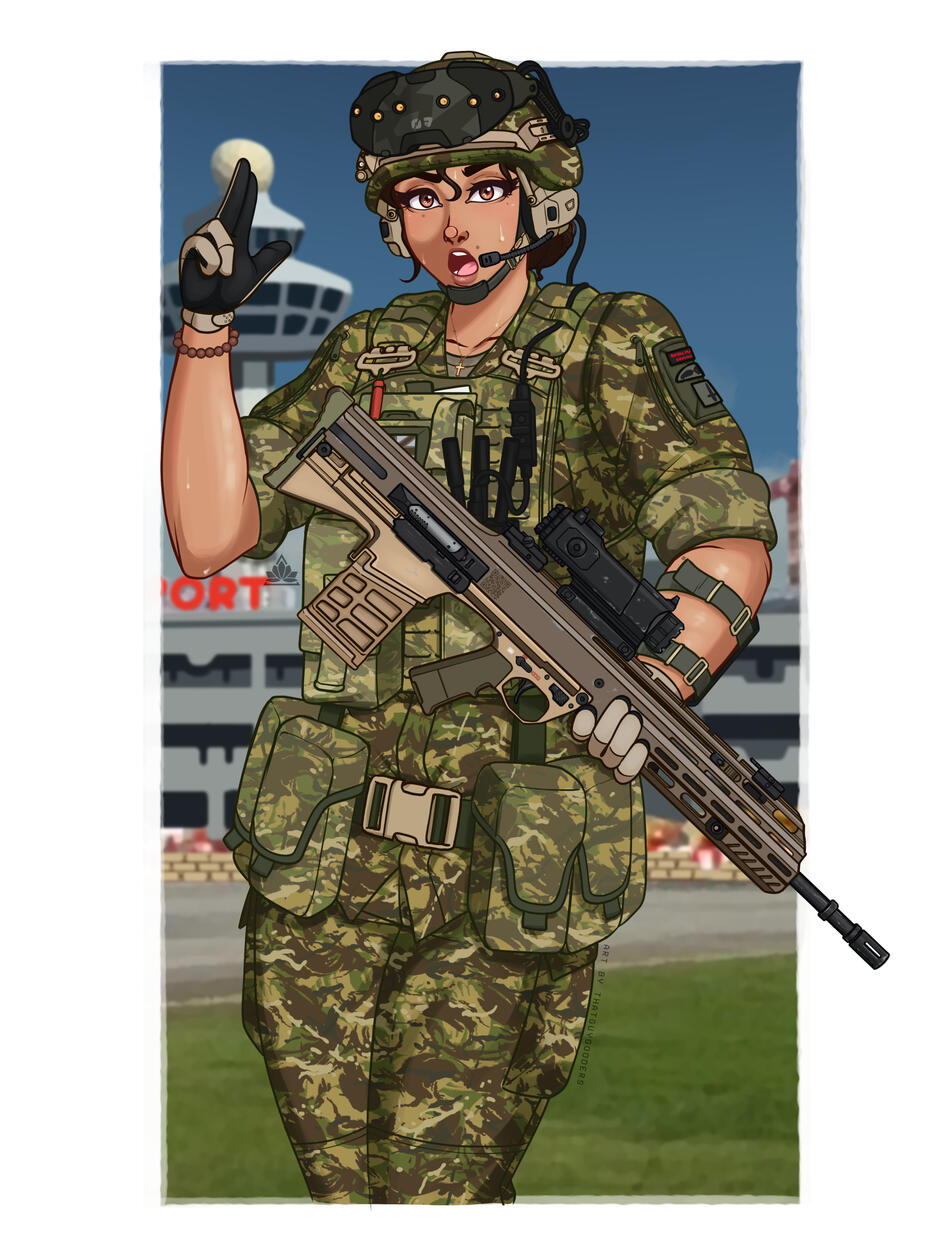 Example: £216 (Rendered + Tac Kit + Relatively Simple Paint over background)