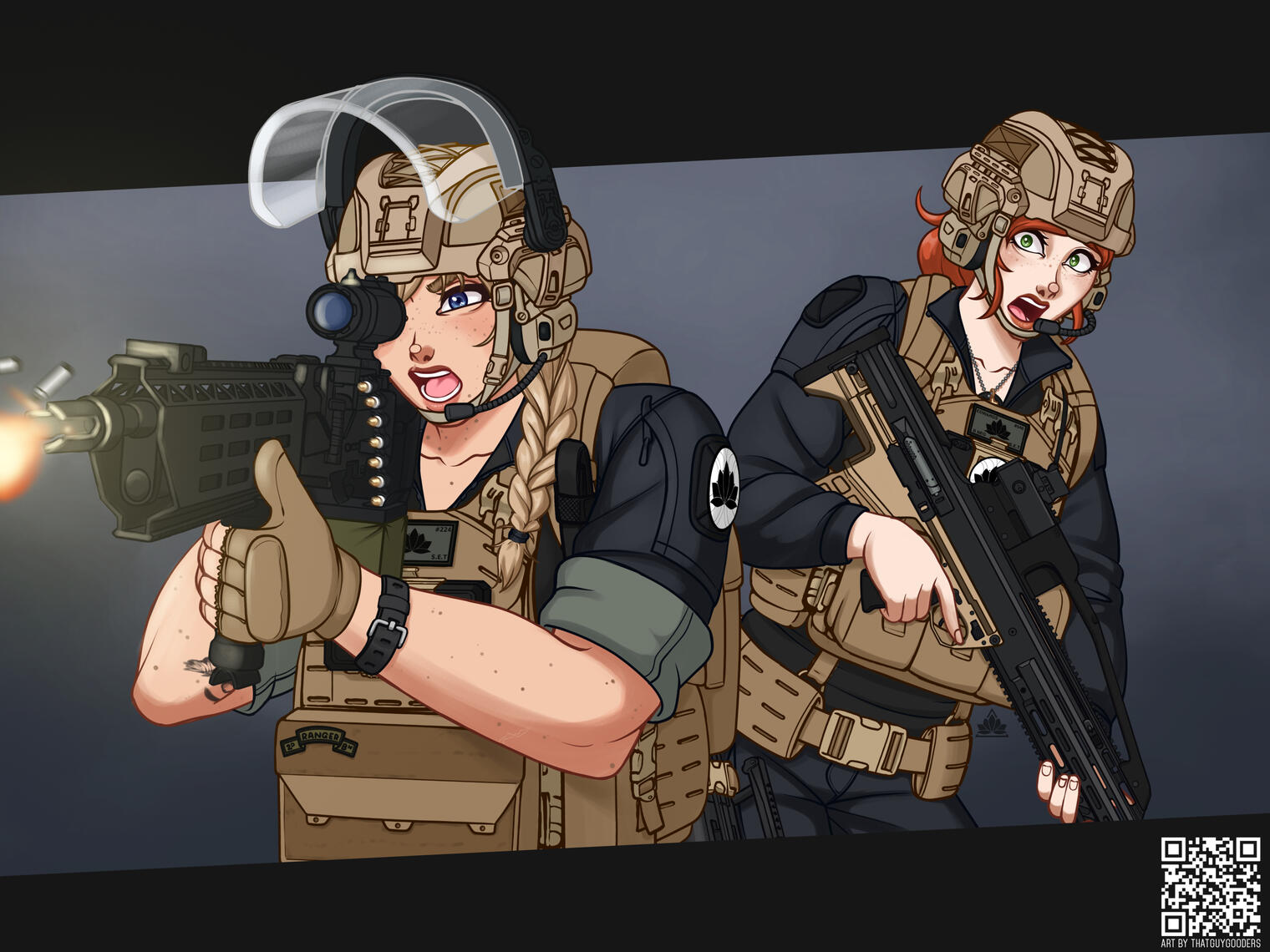 Example: £286 (Rendered + Additional Character + Both With Tac Kit + Simple Background)