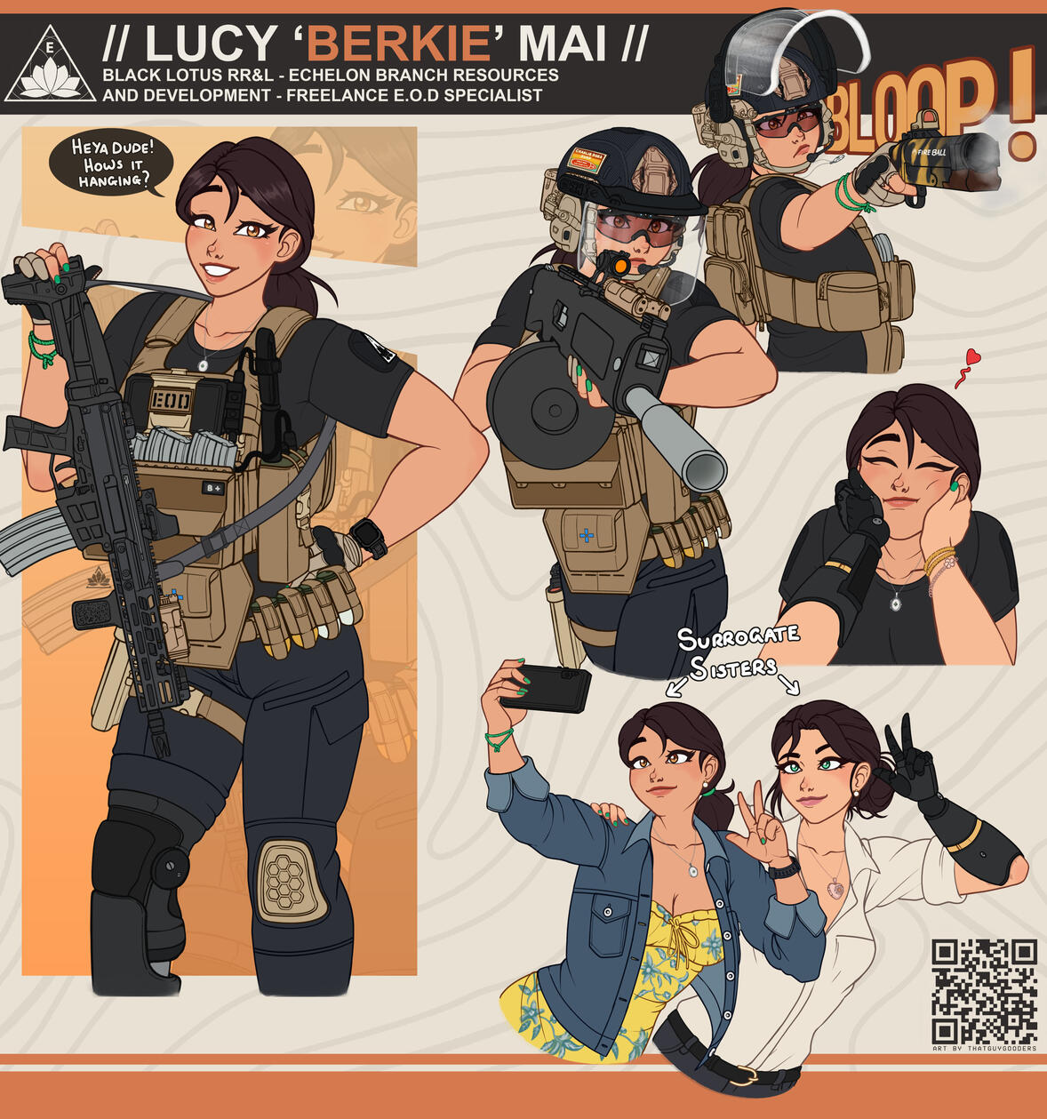 Example: £865 (5 Characters + Flat Colours + Tac Kit + Additional Character + Simple Background)
